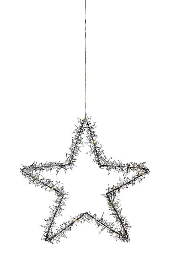 Markslöjd TANGLE Pendant Star 45cm Silver    