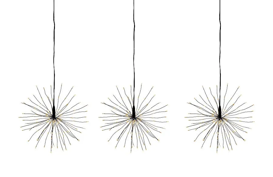 Markslöjd METEOR Hanging Decoration Black IP44    