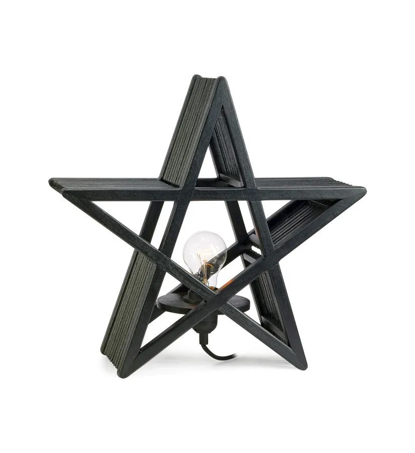 Markslöjd BAMBOO Table Star 1L Black    