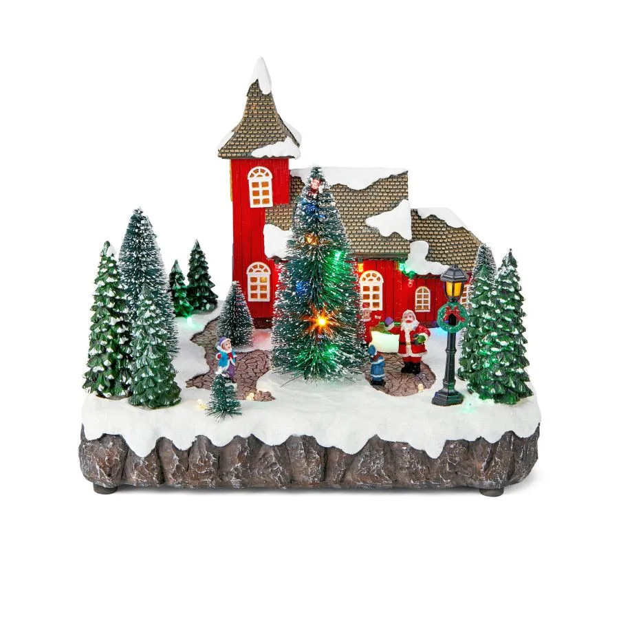 Markslöjd FURUBY Decoration led 23 żywica 29x24cm