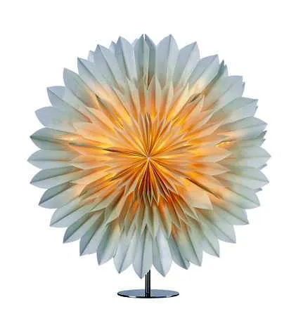 Markslöjd SOLINA Table Star 60 White/Steel E14 1  