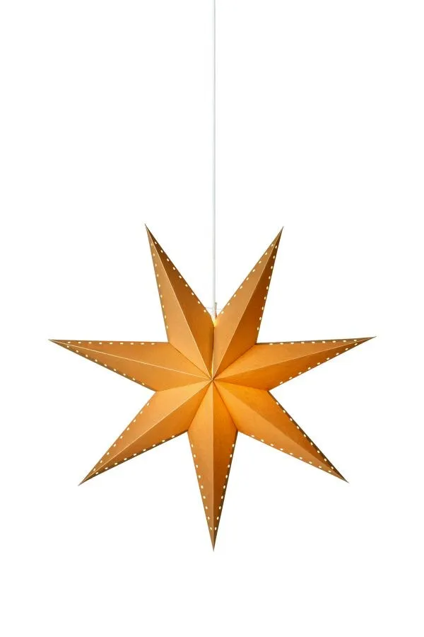 Markslöjd LIVELY Pendant Star 60 Gold E14 1 PLASTIC 