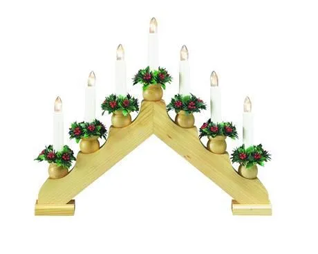 Markslöjd TOMAS Candle light 7L Nature E10 7 METAL 