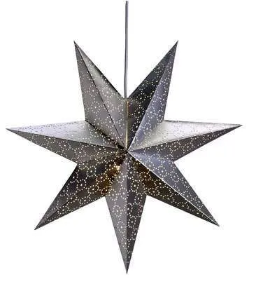 Markslöjd TOSTARED Star 45cm Silver papier E14 1 papier 23...