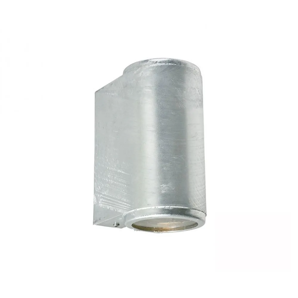 NORLYS MANDAL Kültéri fali lámpa GU10 2x4W szürke