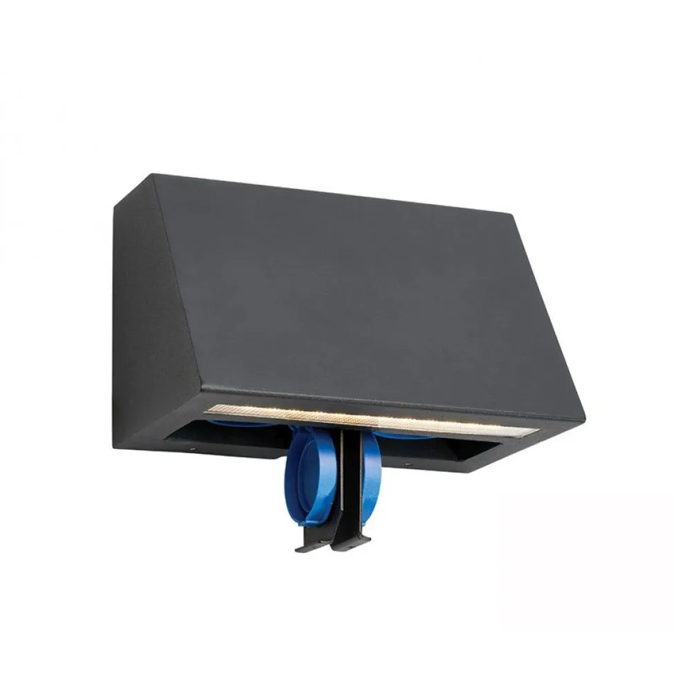 NORLYS SKI Kültéri fali lámpa LED 5,2W meleg fehér 629lm f...