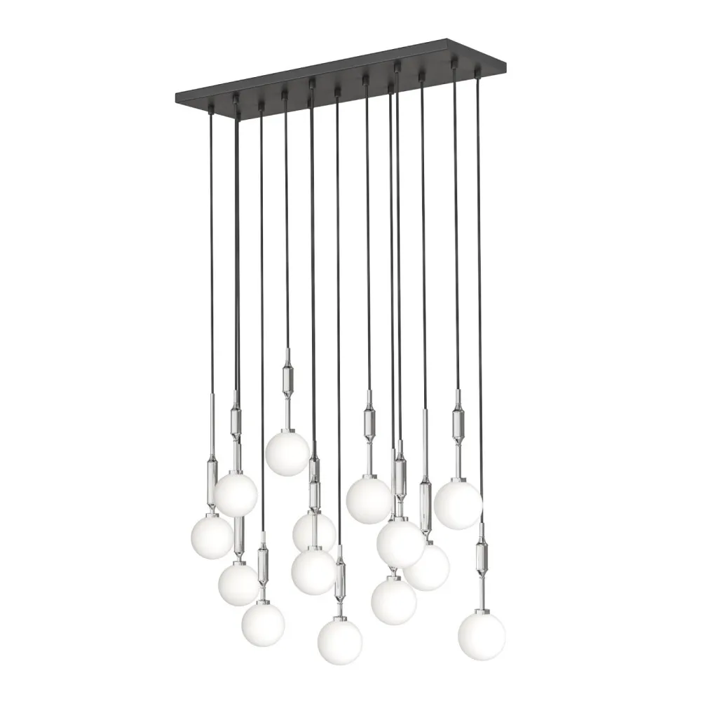 ORLICKI Ero XIV Cromo 80X25   14xG9 max 8W LED 230V - OR-O...