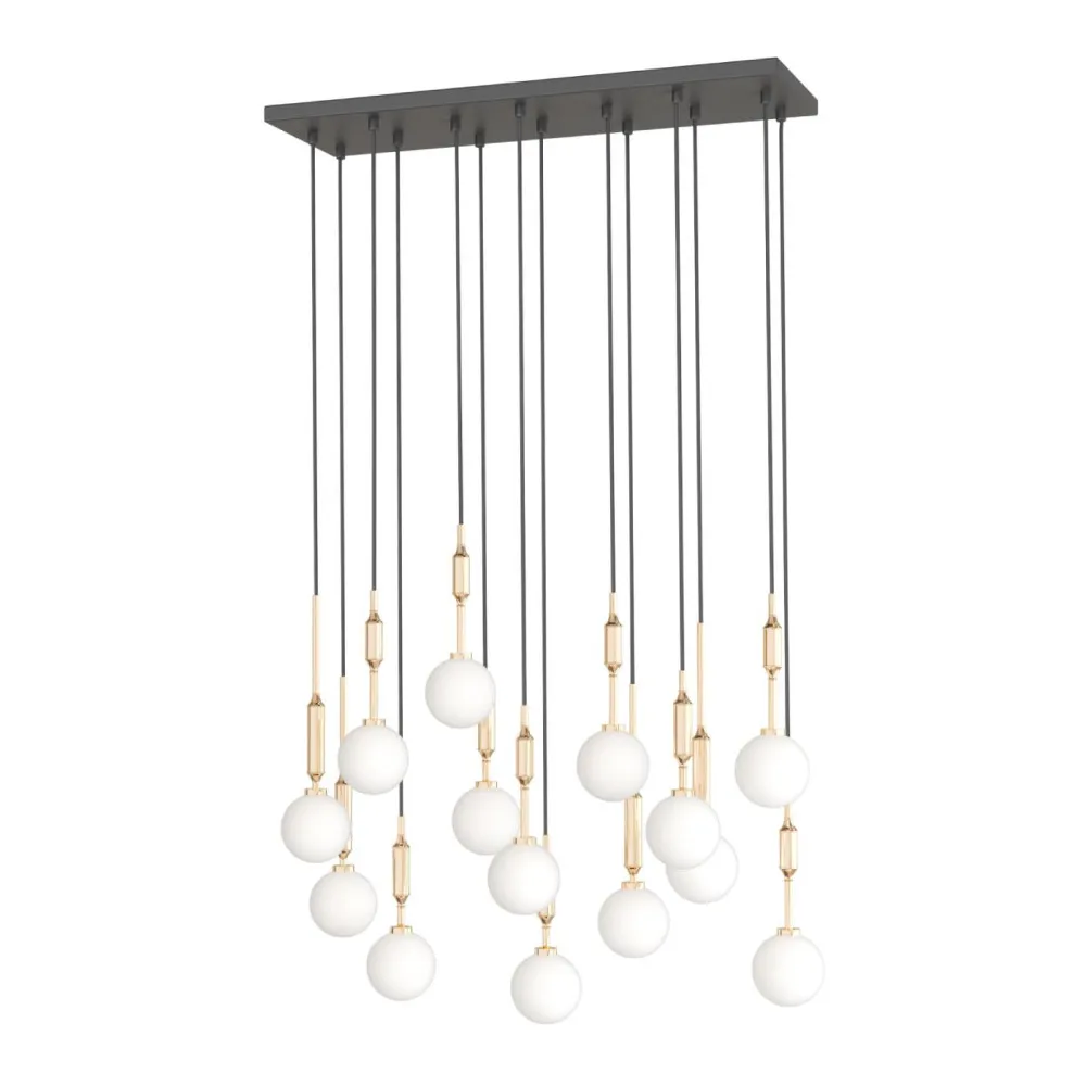 ORLICKI Ero XIV Gold 80X25   14xG9 max 8W LED 230V - OR-OR...