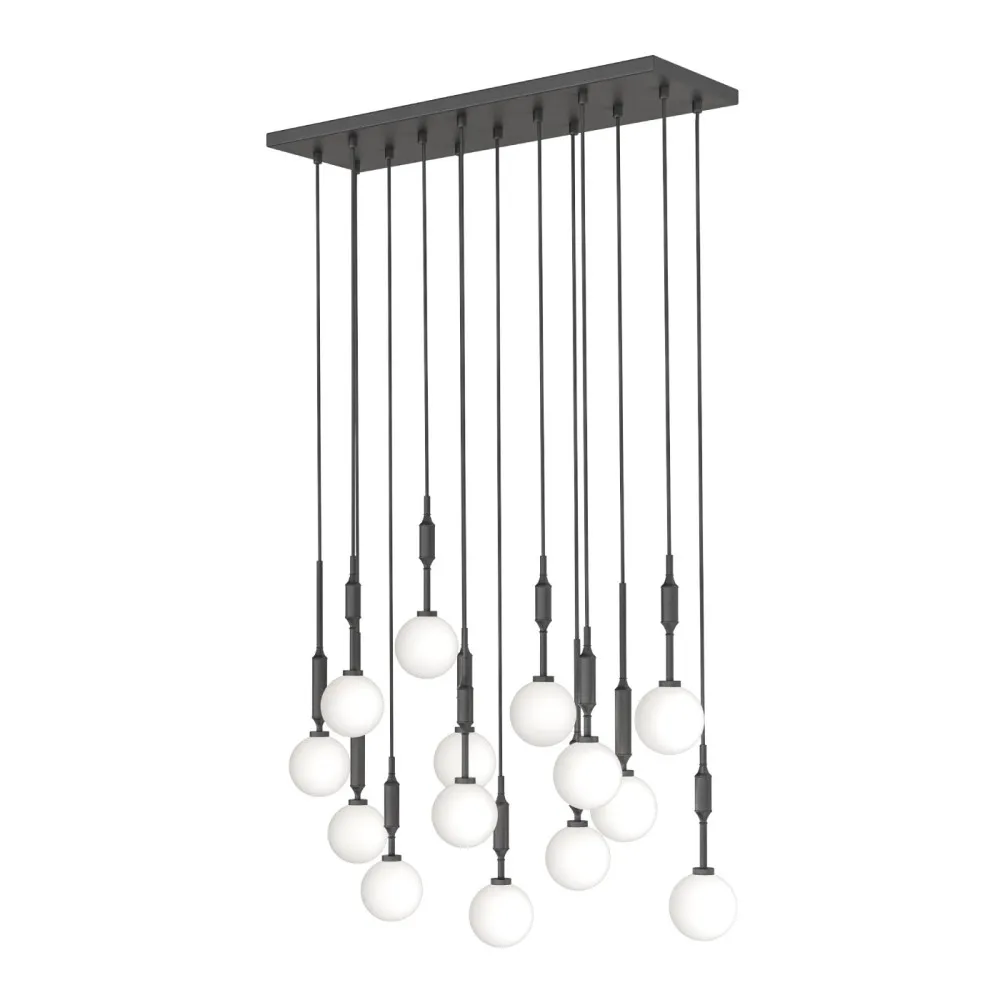 ORLICKI Ero XIV Nero 80X25   14xG9 max 8W LED 230V - OR-OR...