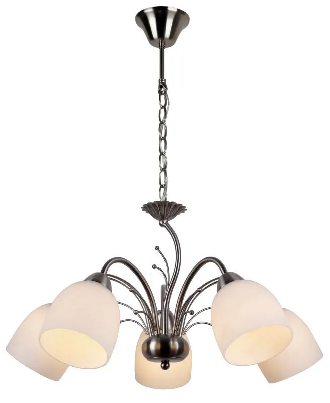 REALITY Alice  Pendant lamp, satin nickel 5*E27 Max 60W,bu...