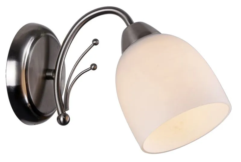 REALITY Alice Wall lamp, satin nickel 1*E14 Max 40W ,bulb ...