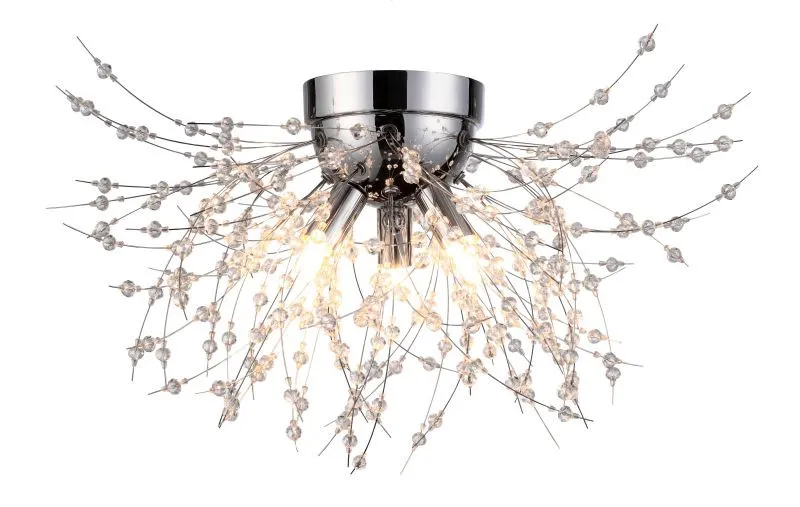 REALITY Pearls 3LT Ceiling lamp D480*H32mm Metal: chrome A...