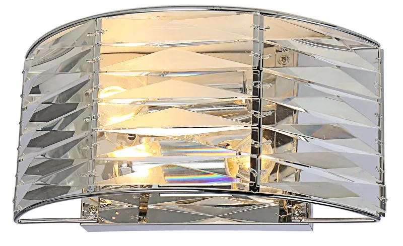 REALITY Biagio 2LT wall lamp 28*19cm H15cm Metal: chrome S...