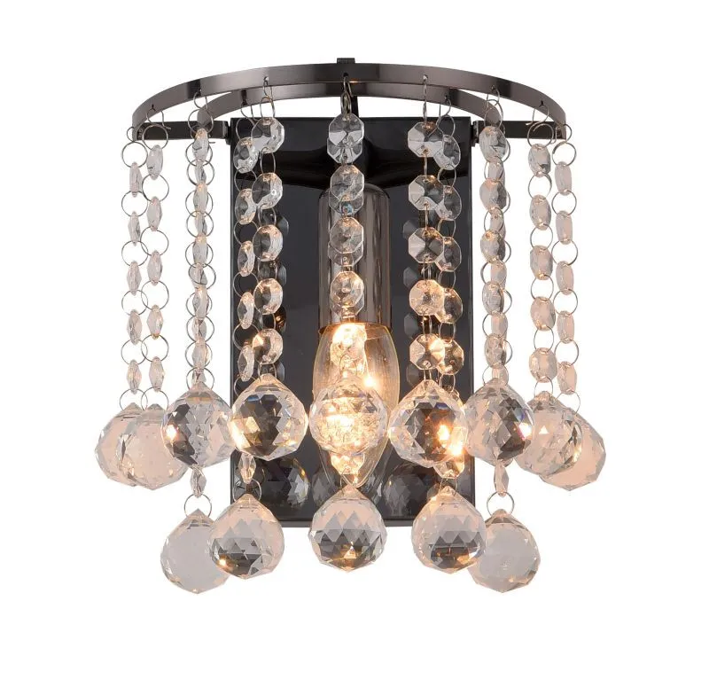 REALITY London crystal  Wall lamp, chrome Crystal hanging ...