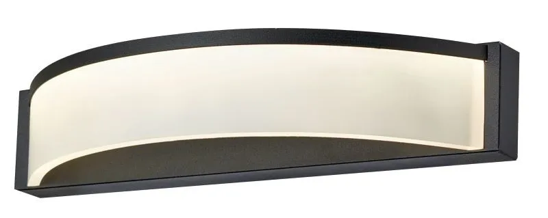 REALITY cornelia LED wall lampsteel+alu. Sand black, with ...