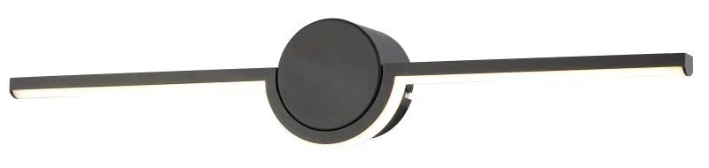 REALITY Almyrida Wall lampFinish: Sand BlackLight source: ...