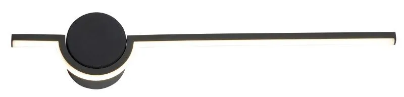 REALITY Alamiya Wall lampFinish: Sand BlackLight source: 6...