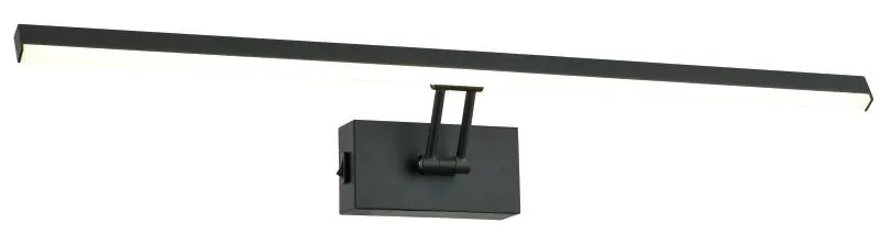 REALITY Lester Wall lamp IP20Linea with movable armmatt Bl...