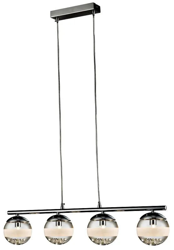 REALITY Dream Pendant lamp chrome Size:60*100*11cm 6xG9 33...