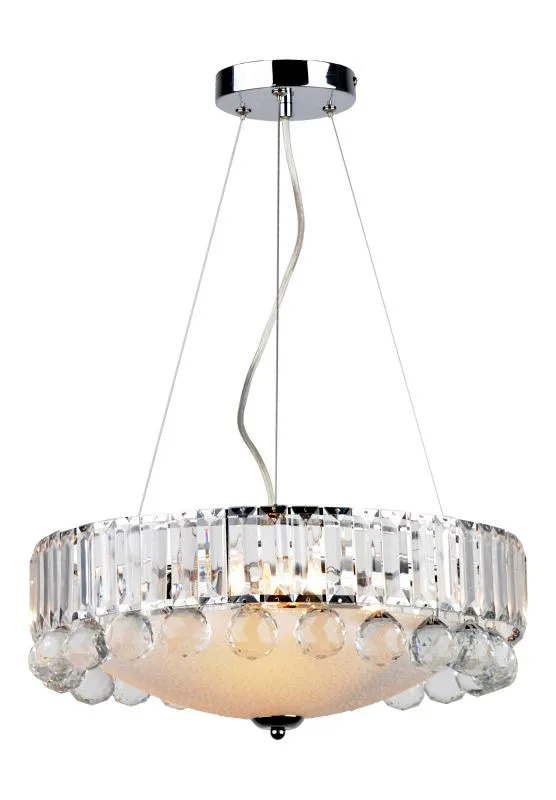 REALITY Irsina 3LT Pendant lamp 40*40cm H90cm Metal: chrom...