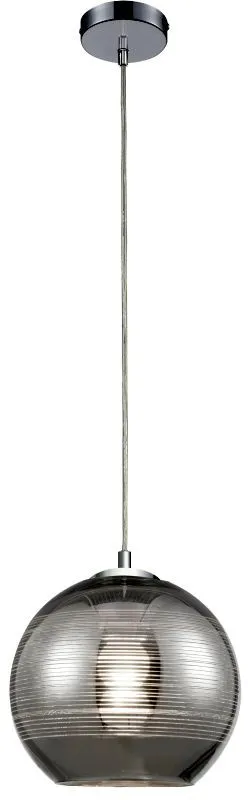 REALITY Jaron Pendant lamp chrome Size:30*30*120cm 1xE27 4...