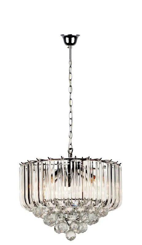 REALITY Utah 3lt pendant,chrome3*E27 bulb not inc. Hanging...