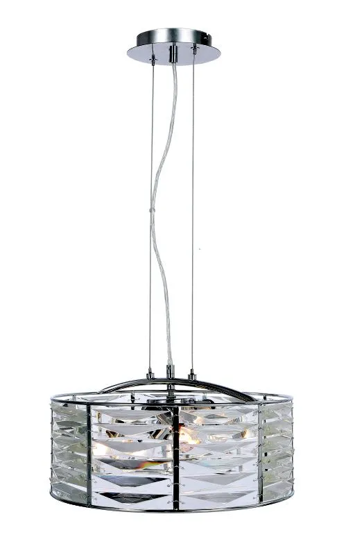 REALITY Biagio 3LT Pendant lamp 40*40cm H120cm Metal: chro...
