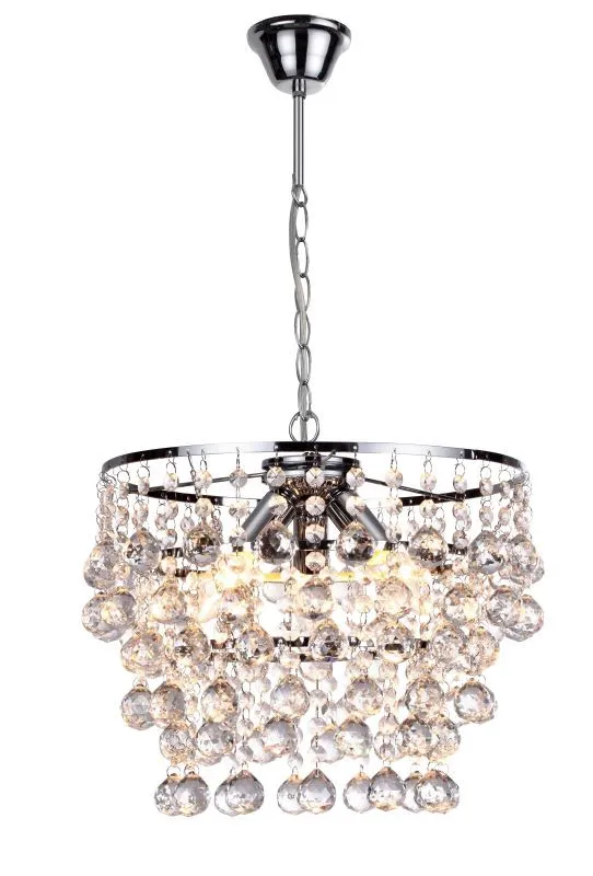 REALITY London crystal  Pendant lamp,chrome, Glass hanging...