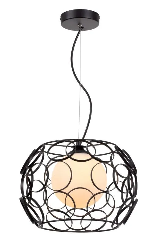 REALITY Coolio 1LT Pendant lamp 32*32cm H90cm Metal: black...