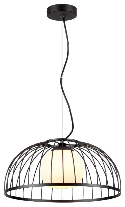 REALITY Solario Pendant lampMaterial: Iron+glass opal whit...