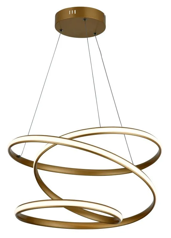 REALITY Rollercoaster LED pendant lightAlu, and Silicon an...