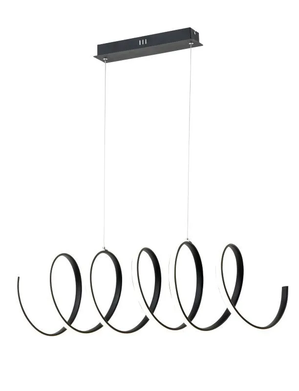 REALITY Ribbon LED Pendant lightAlu. and Silicon and IronS...