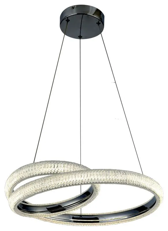 REALITY Auxerre LED pendant lightchrome finishingIron and ...