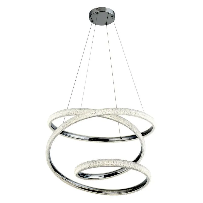 REALITY Enzo Pendant lamp, Alu.and acrylic and IronchromeL...