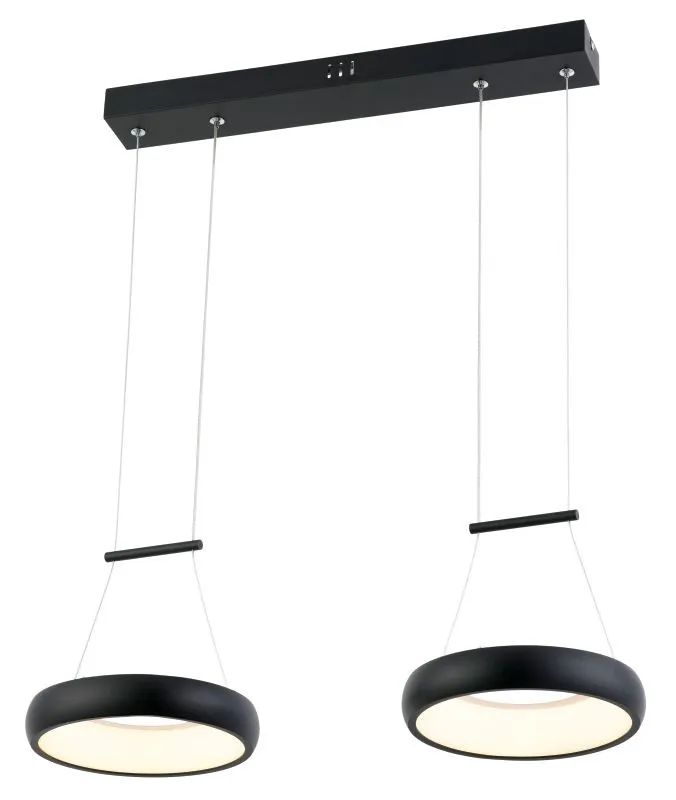 REALITY Thea Pendant lamp, Alu.and Acrylic and IronSand Bl...