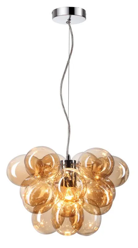 REALITY Grape E27 1xMAX 60W bubl not incl. metal Chrome fi...