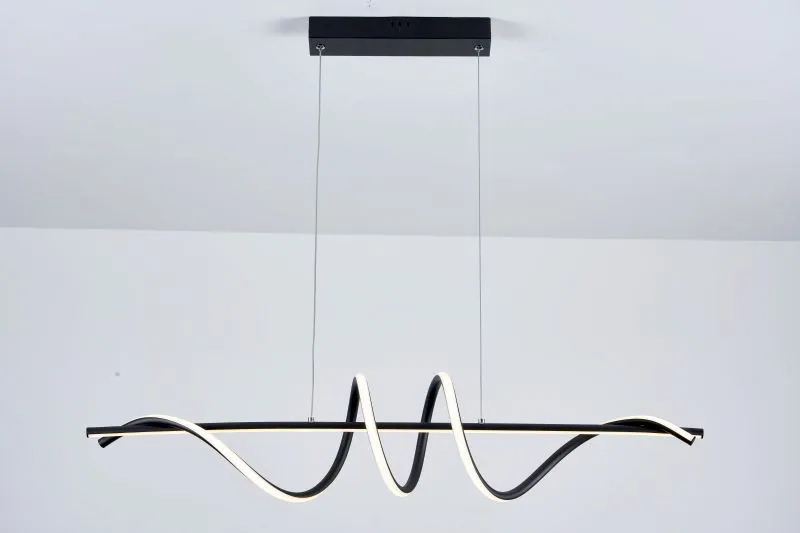 REALITY Serpent LED pendant lamp,sand black36W 3000/3500/4...