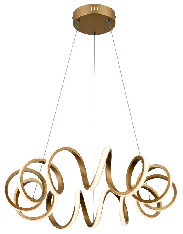REALITY Loop pendant lamp with dimmable driver +RCAlu+ pvc...
