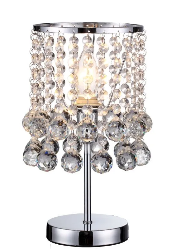 REALITY London crystal Table lamp,chromeCrystal hanging be...