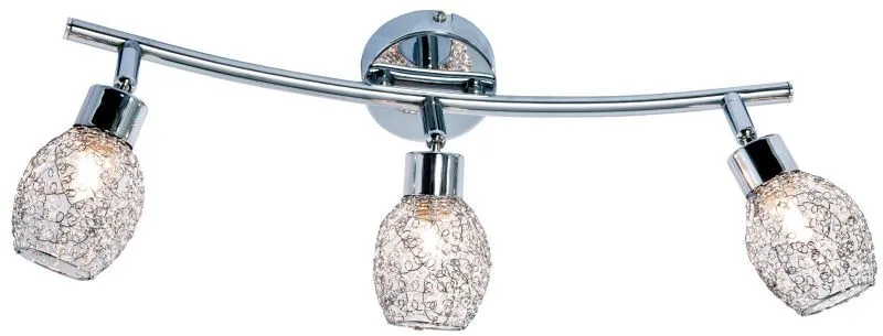 REALITY Mesh  3lt Spot lamp,chrome shade mesh Dia:8cm cano...