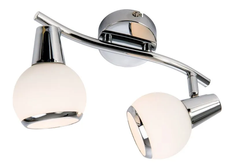 REALITY Loris  Spot lamp,chromewhite glass Dia:8cmcanopy D...