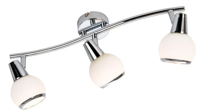 REALITY Loris  Spot lamp,chromewhite glass Dia:8cmcanopy D...