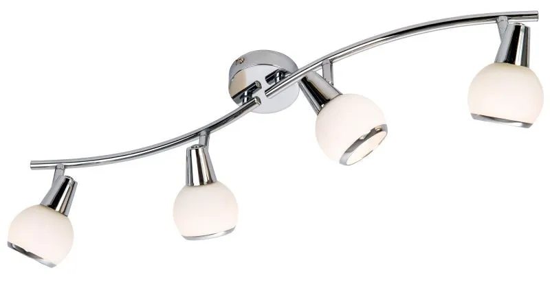 REALITY Loris  Spot lamp,chromewhite glass Dia:8cmcanopy D...