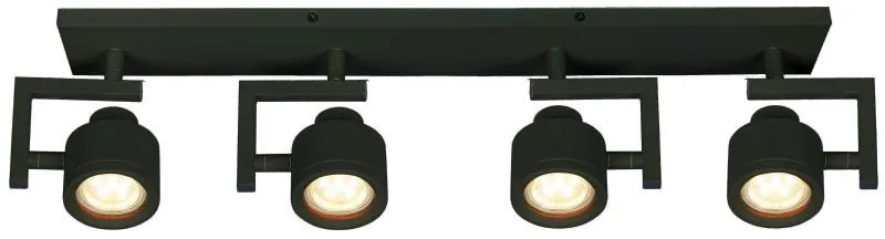 REALITY Alenis 2 Spot lamp, sand black 4*GU10 ,bulb not in...