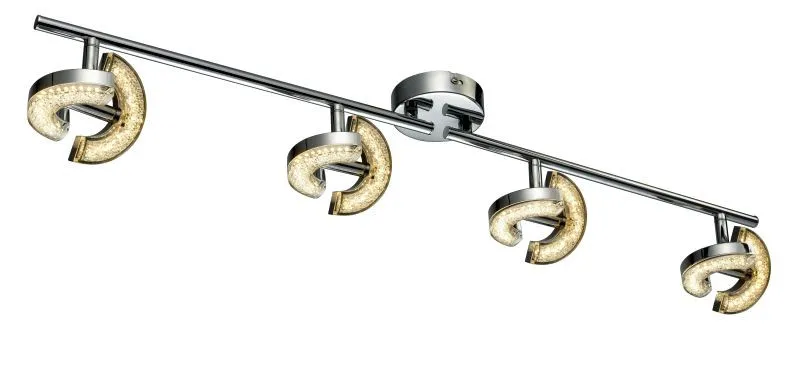 REALITY Semic 8lt Spot lamp,chromeDia.10cm acrylic shade w...