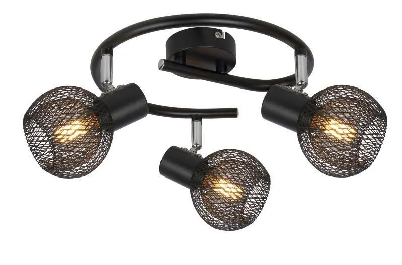 REALITY Loretto 3lt G shape spot black, Shade blacksize:∅4...