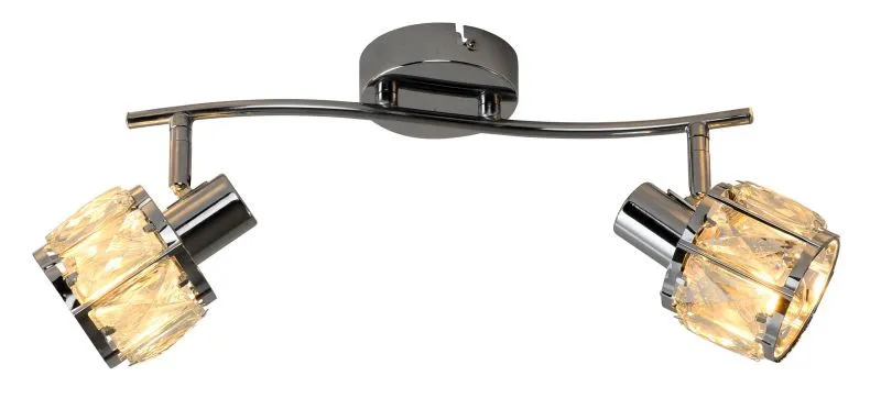 REALITY Crownie 2lt spot,satn nickelmetal+crystal230V 50Hz...