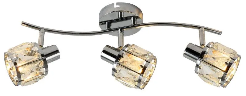 REALITY Crownie 3lt spot,satin nickelmetal+crystal230V 50H...