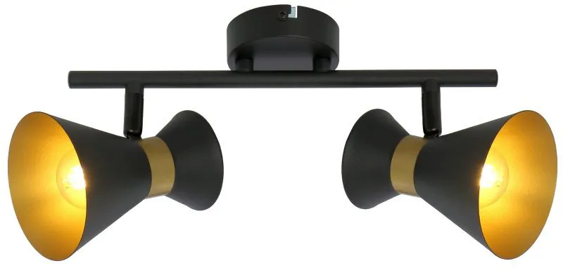 REALITY Breda 2lt spot2*E14 bulb not inclmetal shade matt ...