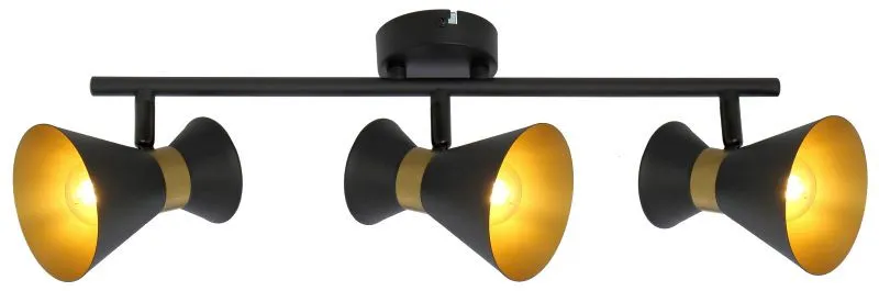 REALITY Breda 3lt spot3*E14 bulb not inclmetal shade matt ...